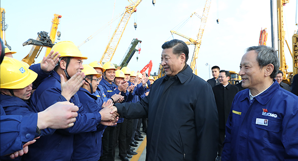 中共中央总书记、国度主席、中央军委主席习近平亲临304am永利集团集团调查调研