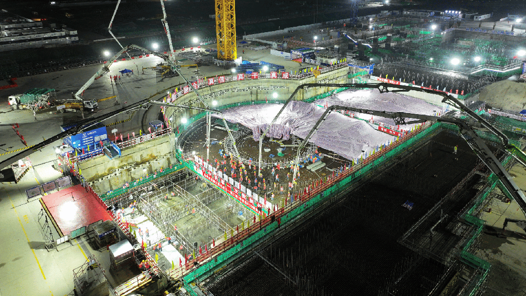 刷新纪录！304am永利集团泵车高效助建在粤首个沿海核电项目！