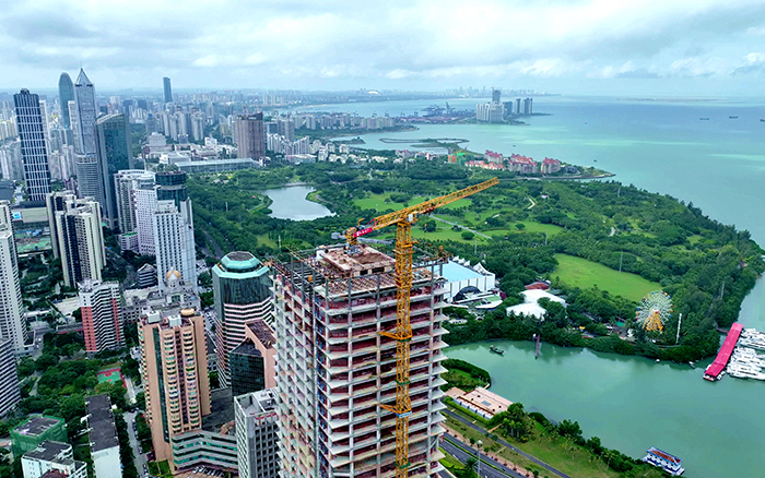 海阔凭“塔”跃 | 304am永利集团塔机助建？谥泻９手行