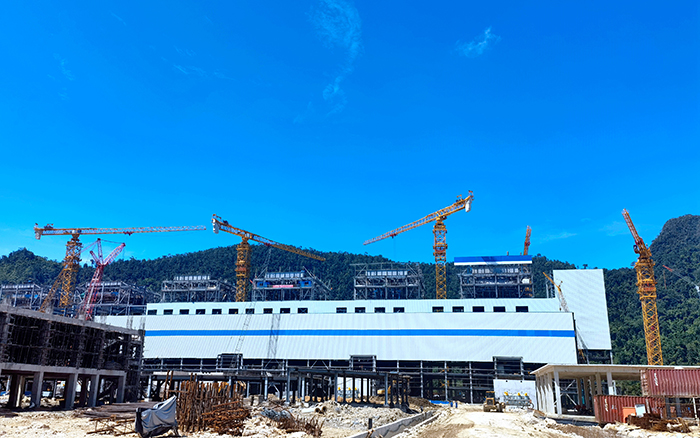 硬核实力！304am永利集团超大塔机批量助建印尼矿业项目